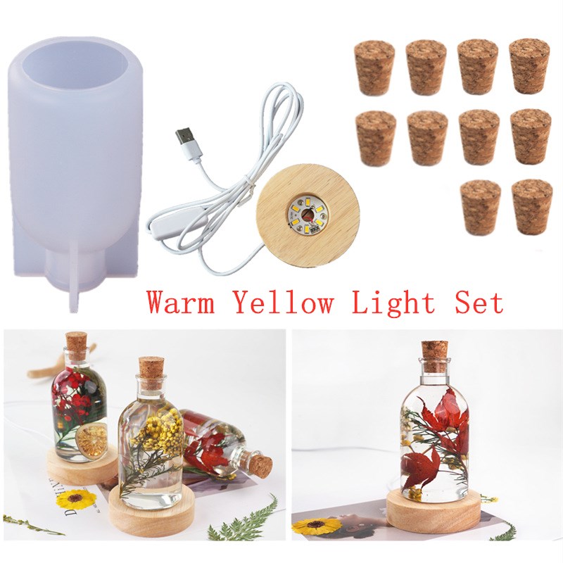 Silicone Epoxy Resin Molds Set - DIY kryształowa forma z żywicy epoksydowej