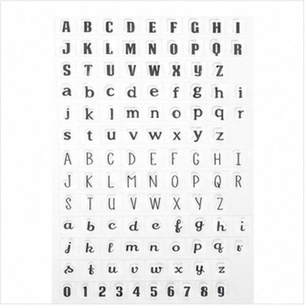 Clear Silicone Stamps For Card Making - 4 sztuki przezroczystych silikonowych stempli z