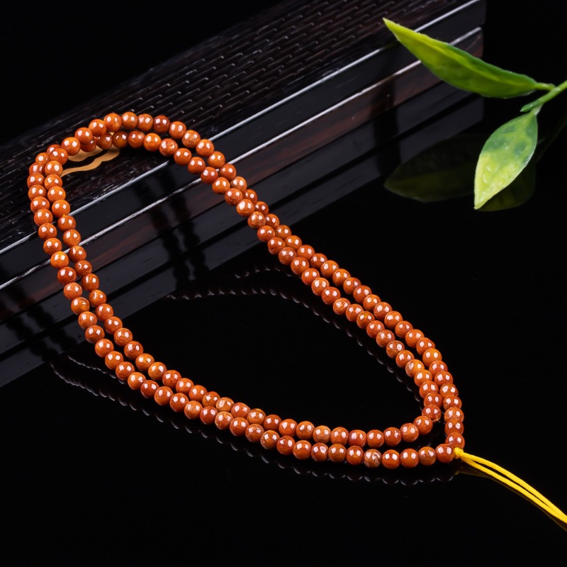 Beading - Naturalny, wysokiej jakości łańcuszek z koralików