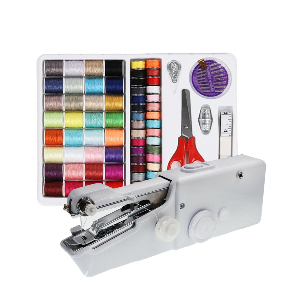 Zestaw do szycia podróżny, int – Mini Electric Sewing Machine Handheld recenzja i cena