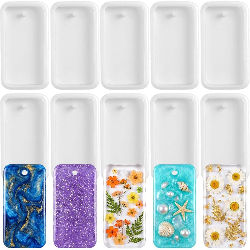 10 form do odlewania żywicy, p – Silicone Epoxy Resin Molds Set recenzja i cena
