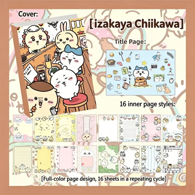 Chiikawa – uroczy notatnik z 8 – Scrapbooking recenzja i cena