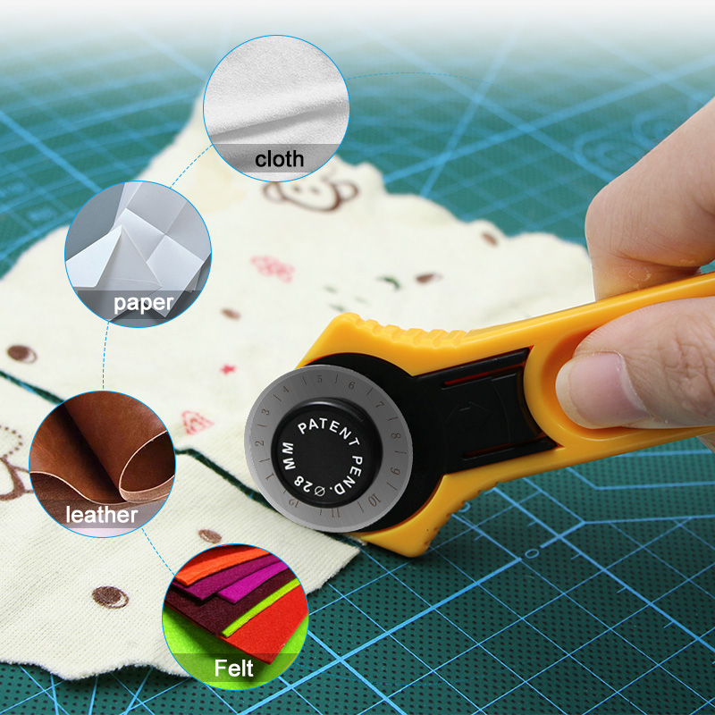 28mm/45mm Obcinak obrotowy Pat – Rotary Cutter For Fabric 45Mm recenzja i cena